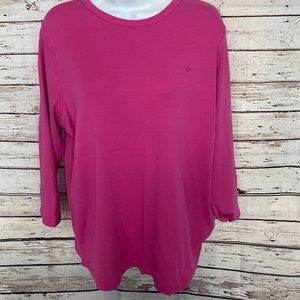 Women's Lauren Ralph Lauren 1X top in pink